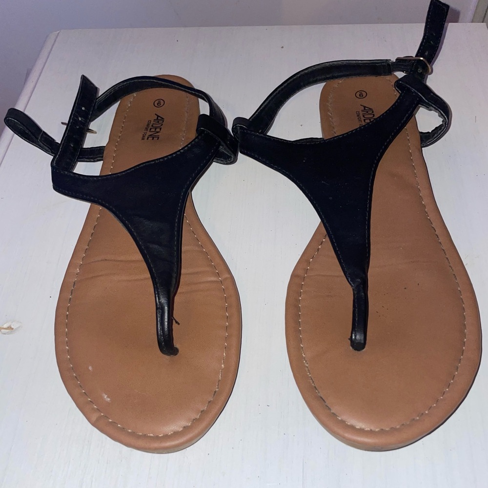 Ardene Women's Black Sandals